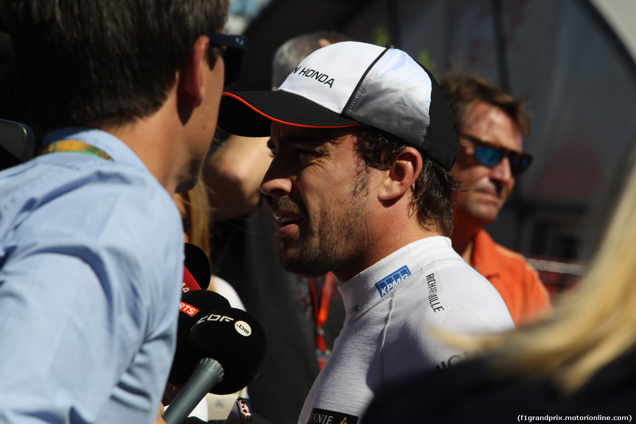 GP USA, 22.10.2016 - Qualifiche, Fernando Alonso (ESP) McLaren Honda MP4-31