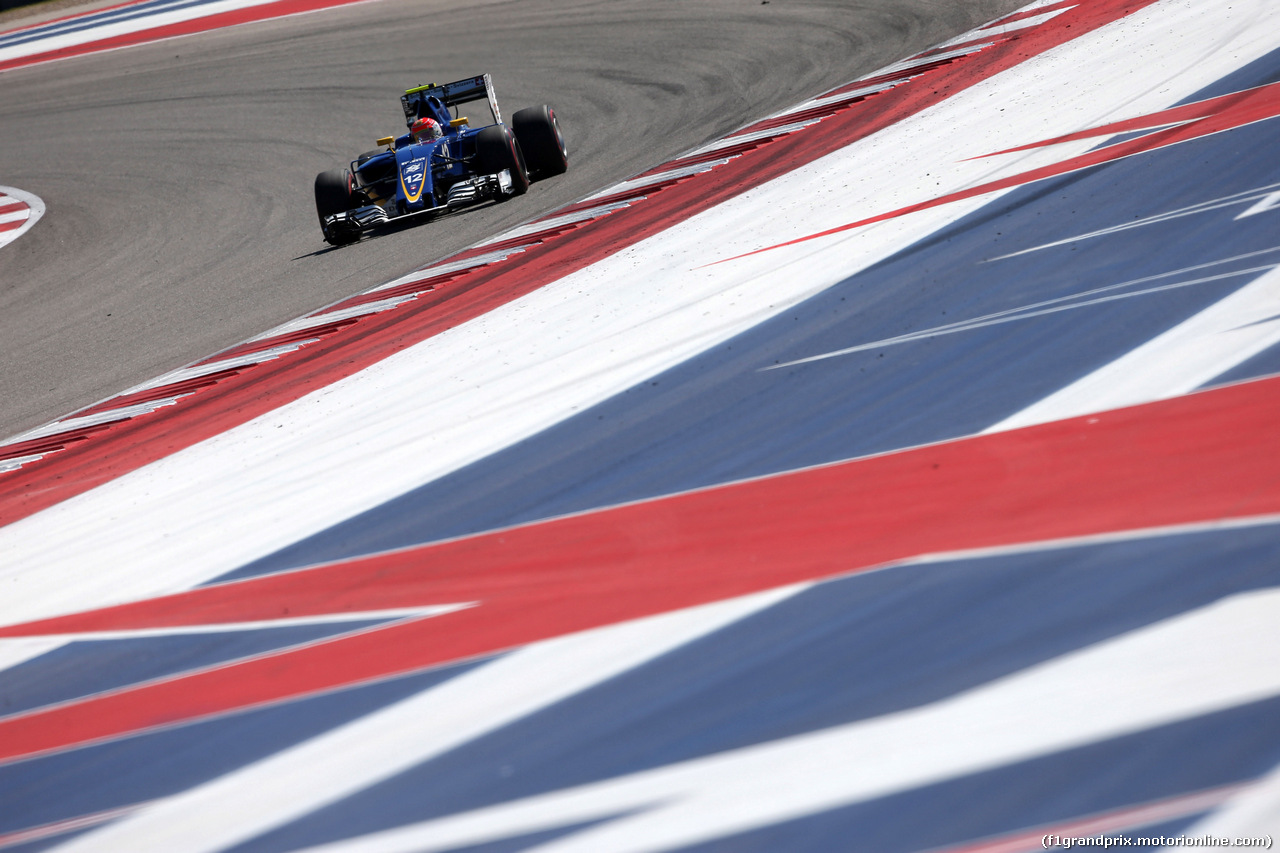 GP USA, 22.10.2016 - Qualifiche, Felipe Nasr (BRA) Sauber C34