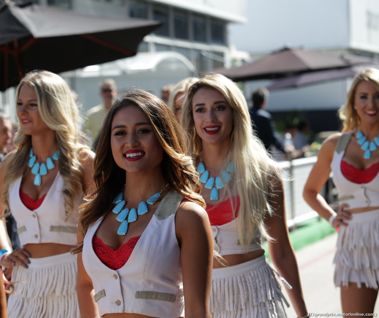 GP USA, 22.10.2016 - Qualifiche, griglia Ragazzas