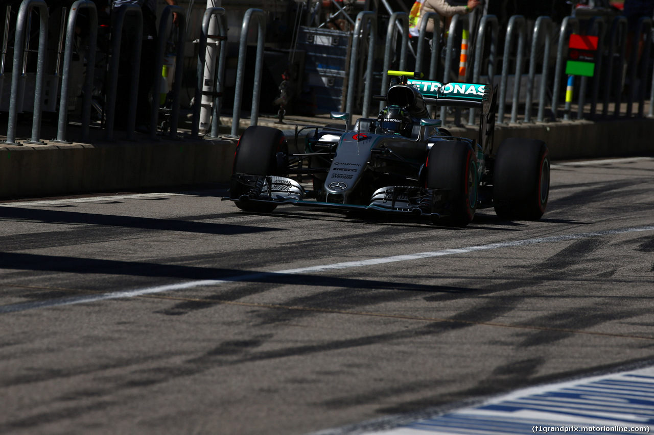 GP USA, 22.10.2016 - Qualifiche, Nico Rosberg (GER) Mercedes AMG F1 W07 Hybrid