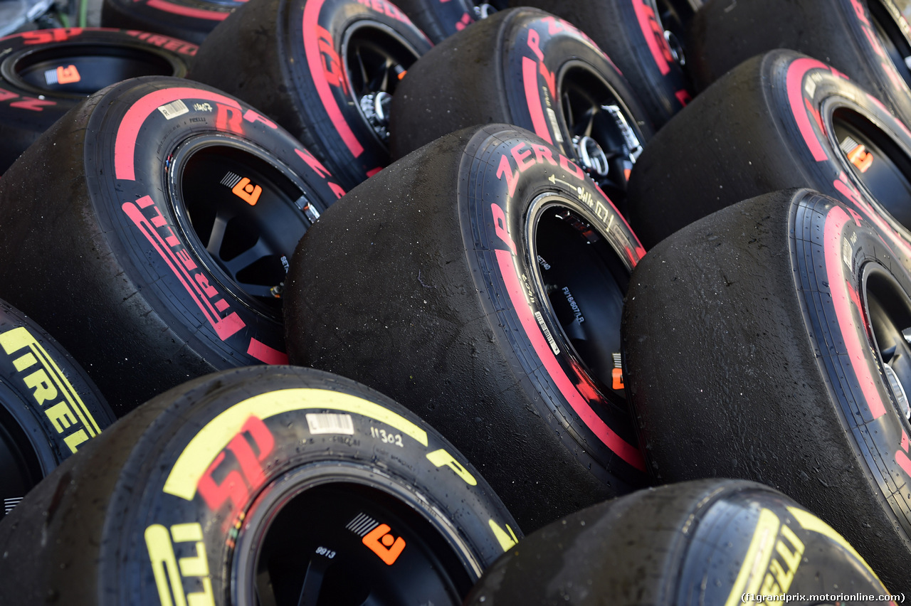 GP USA, 22.10.2016 - Pirelli Tyres