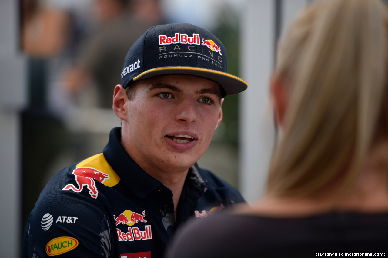 GP USA, 22.10.2016 - Max Verstappen (NED) Red Bull Racing RB12