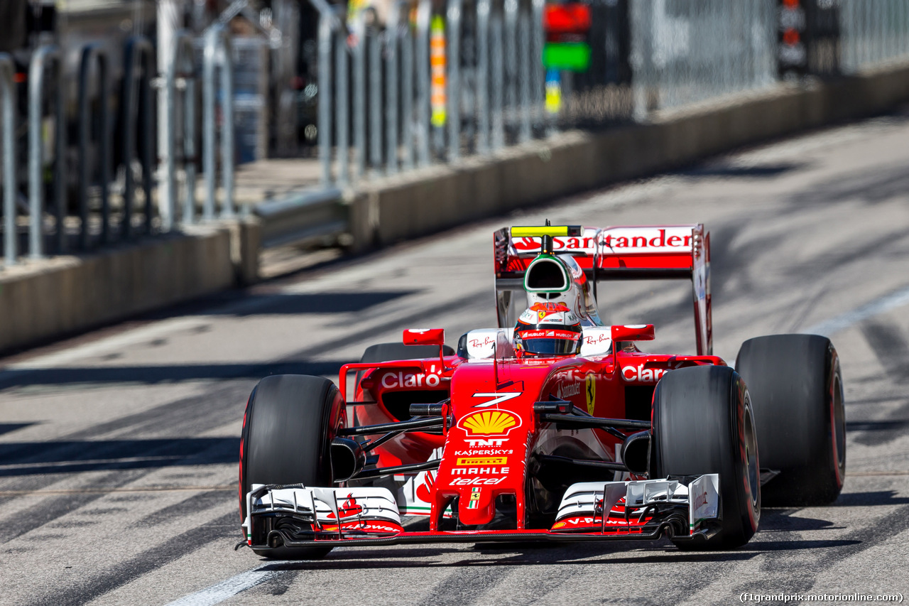 GP USA, 22.10.2016 - Qualifiche, Kimi Raikkonen (FIN) Ferrari SF16-H