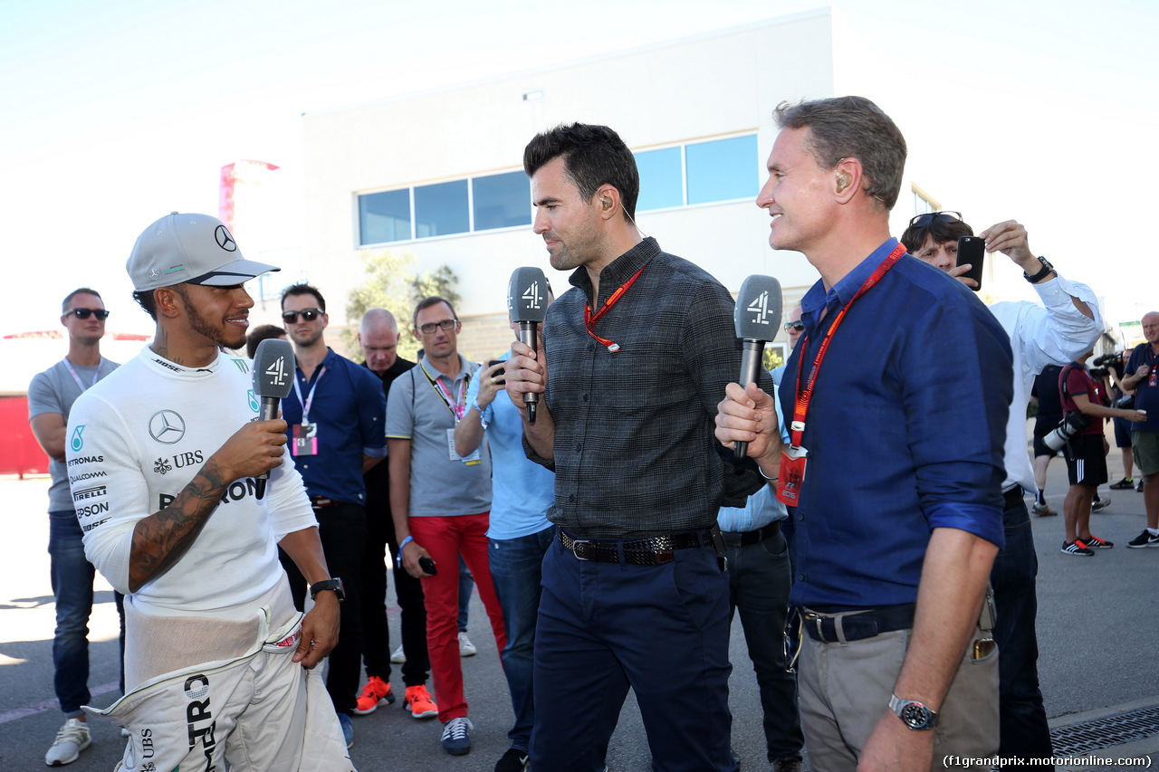 GP USA, 22.10.2016 - Lewis Hamilton (GBR) Mercedes AMG F1 W07 Hybrid