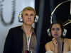 GP USA, 22.10.2016 - Free Practice 3, Christoph Waltz (AUT) e Rosa Salazar (USA), Actress.