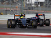 GP USA, 22.10.2016 - Free Practice 3, Sergio Perez (MEX) Sahara Force India F1 VJM09 e Daniil Kvyat (RUS) Scuderia Toro Rosso STR11