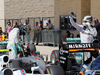GP USA, 22.10.2016 - Qualifiche, secondo Nico Rosberg (GER) Mercedes AMG F1 W07 Hybrid e Lewis Hamilton (GBR) Mercedes AMG F1 W07 Hybrid pole position