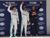 GP USA, 22.10.2016 - Qualifiche, secondo Nico Rosberg (GER) Mercedes AMG F1 W07 Hybrid, Lewis Hamilton (GBR) Mercedes AMG F1 W07 Hybrid pole position e terzo Daniel Ricciardo (AUS) Red Bull Racing RB12