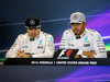 GP USA, 22.10.2016 - Qualifiche, Conferenza Stampa, Nico Rosberg (GER) Mercedes AMG F1 W07 Hybrid e Lewis Hamilton (GBR) Mercedes AMG F1 W07 Hybrid
