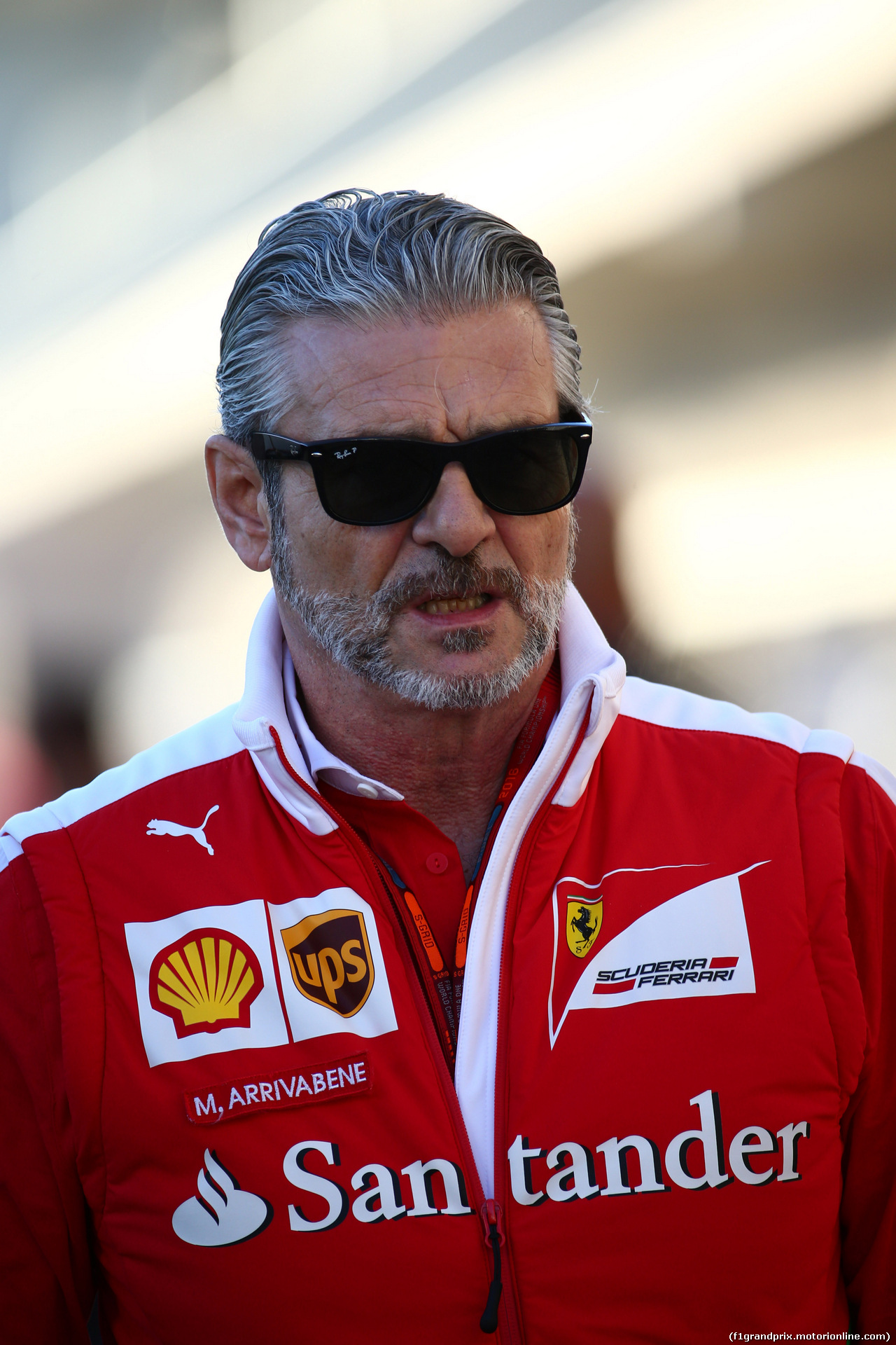 GP USA, 21.10.2016 - Prove Libere 1, Maurizio Arrivabene (ITA) Ferrari Team Principal