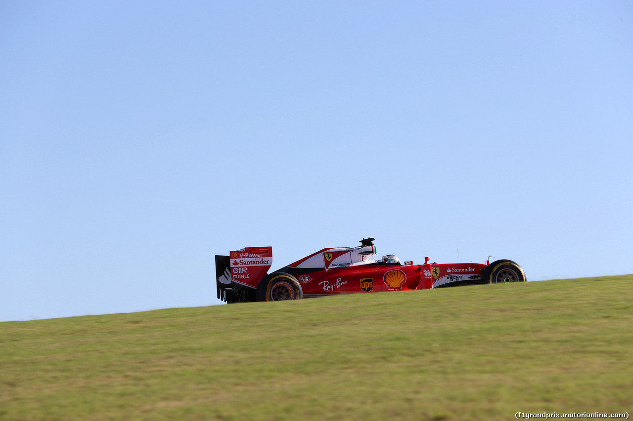 GP USA, 21.10.2016 - Prove Libere 1, Sebastian Vettel (GER) Ferrari SF16-H