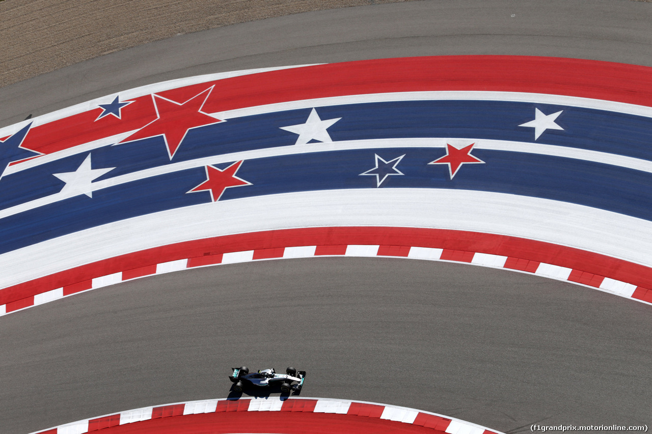 GP USA, 21.10.2016 - Prove Libere 1, Nico Rosberg (GER) Mercedes AMG F1 W07 Hybrid