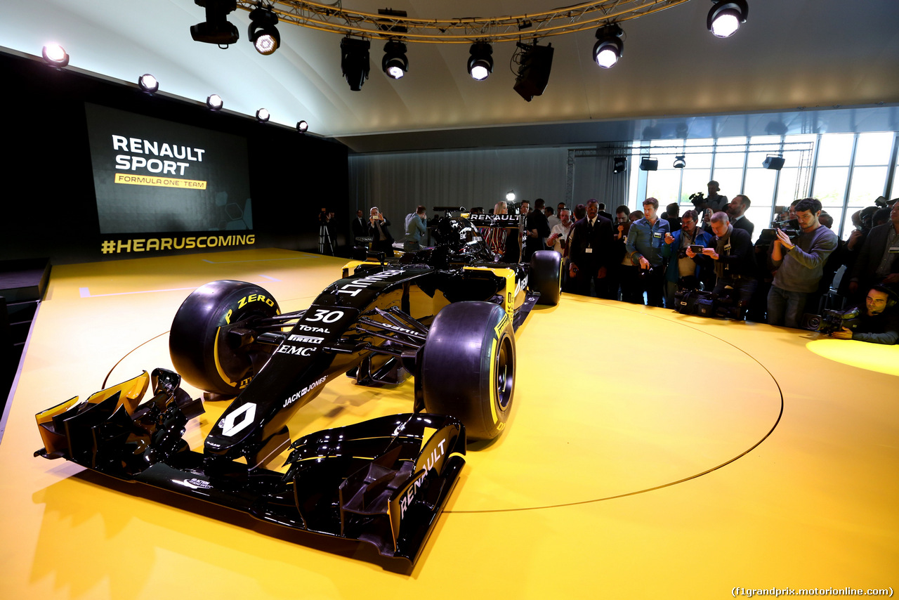 RENAULT F1 PRESENTAZIONE 2016