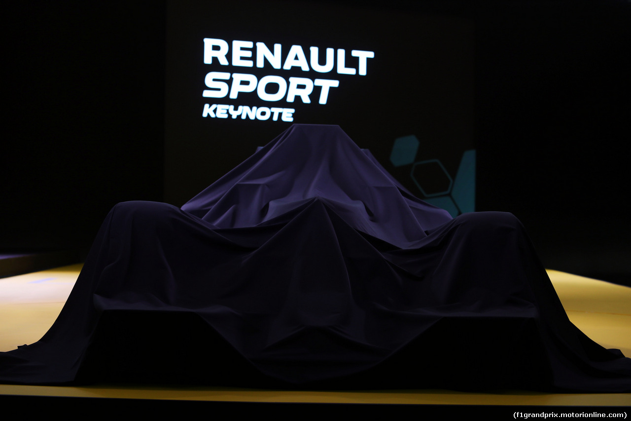 RENAULT F1 PRESENTAZIONE 2016, The unveiling of the Renault Sport Formula One Team car livery.
03.02.2016.