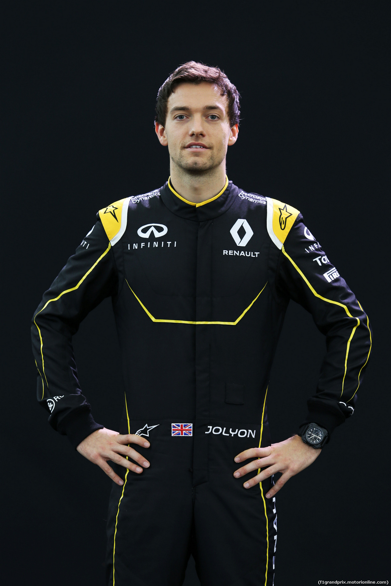 RENAULT F1 PRESENTAZIONE 2016, Jolyon Palmer (GBR) Renault Sport Formula One Team.
03.02.2016.