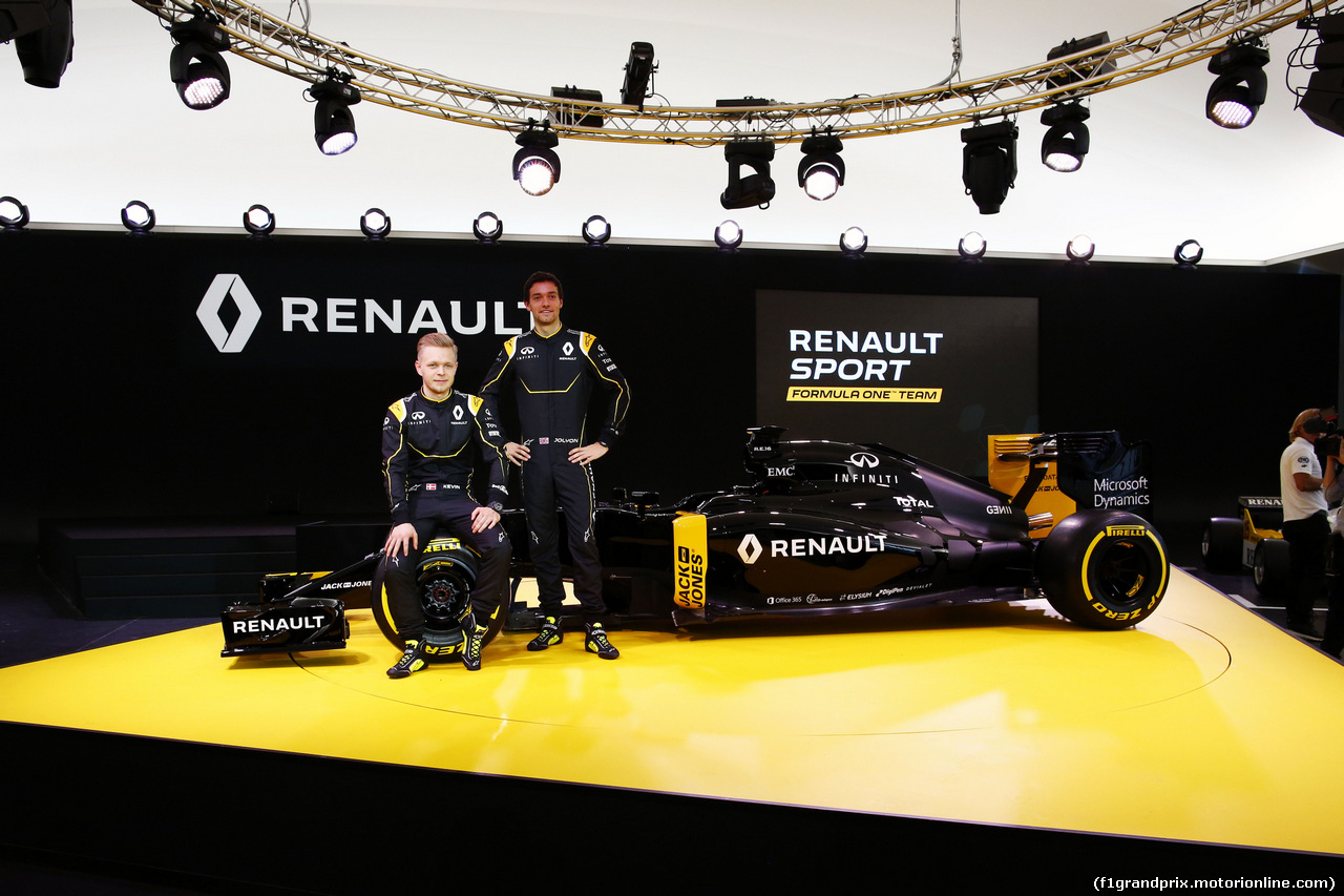 RENAULT F1 PRESENTAZIONE 2016