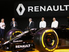 RENAULT F1 PRESENTAZIONE 2016, (L to R): Patrice Ratti (FRA) Renault Sport Cars General Manager with Jerome Stoll (FRA) Renault Sport F1 President; Cyril Abiteboul (FRA) Renault Sport F1 Managing Director e Frederic Vasseur (FRA) Renault Sport Formula One Team Racing Director.
03.02.2016.