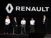 RENAULT F1 PRESENTAZIONE 2016, (L to R): Jerome Stoll (FRA) Renault Sport F1 President with Cyril Abiteboul (FRA) Renault Sport F1 Managing Director; Frederic Vasseur (FRA) Renault Sport Formula One Team Racing Director; e Carlos Ghosn (FRA) Chairman of Renault.
03.02.2016.