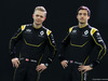 RENAULT F1 PRESENTAZIONE 2016, (L to R): Kevin Magnussen (DEN) Renault Sport Formula One Team with Jolyon Palmer (GBR) Renault Sport Formula One Team.
03.02.2016.