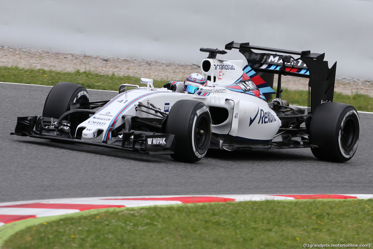 TEST F1 BARCELLONA 17 MAGGIO