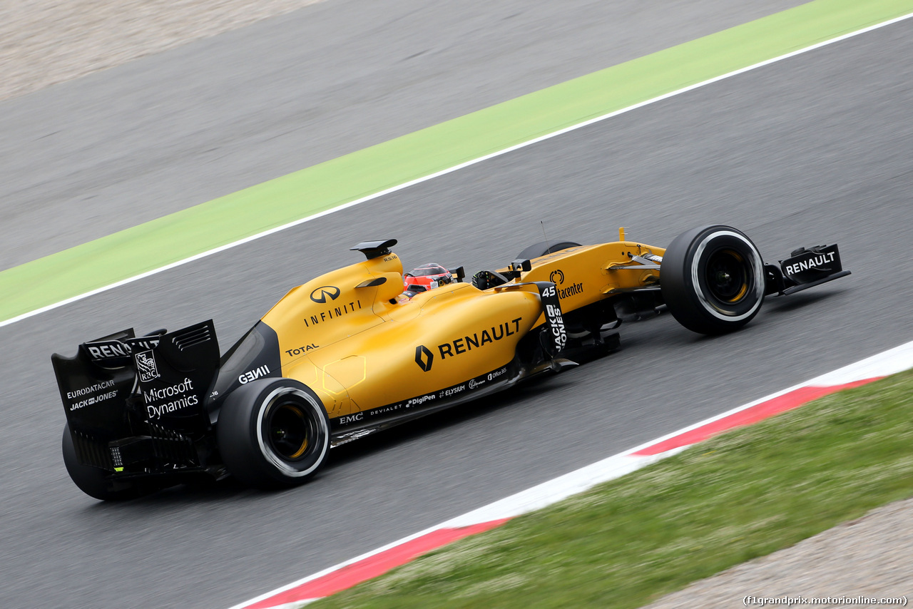 TEST F1 BARCELLONA 17 MAGGIO, Esteban Ocon (FRA), Third Driver, Renault Sport F1 Team 
17.05.2016.