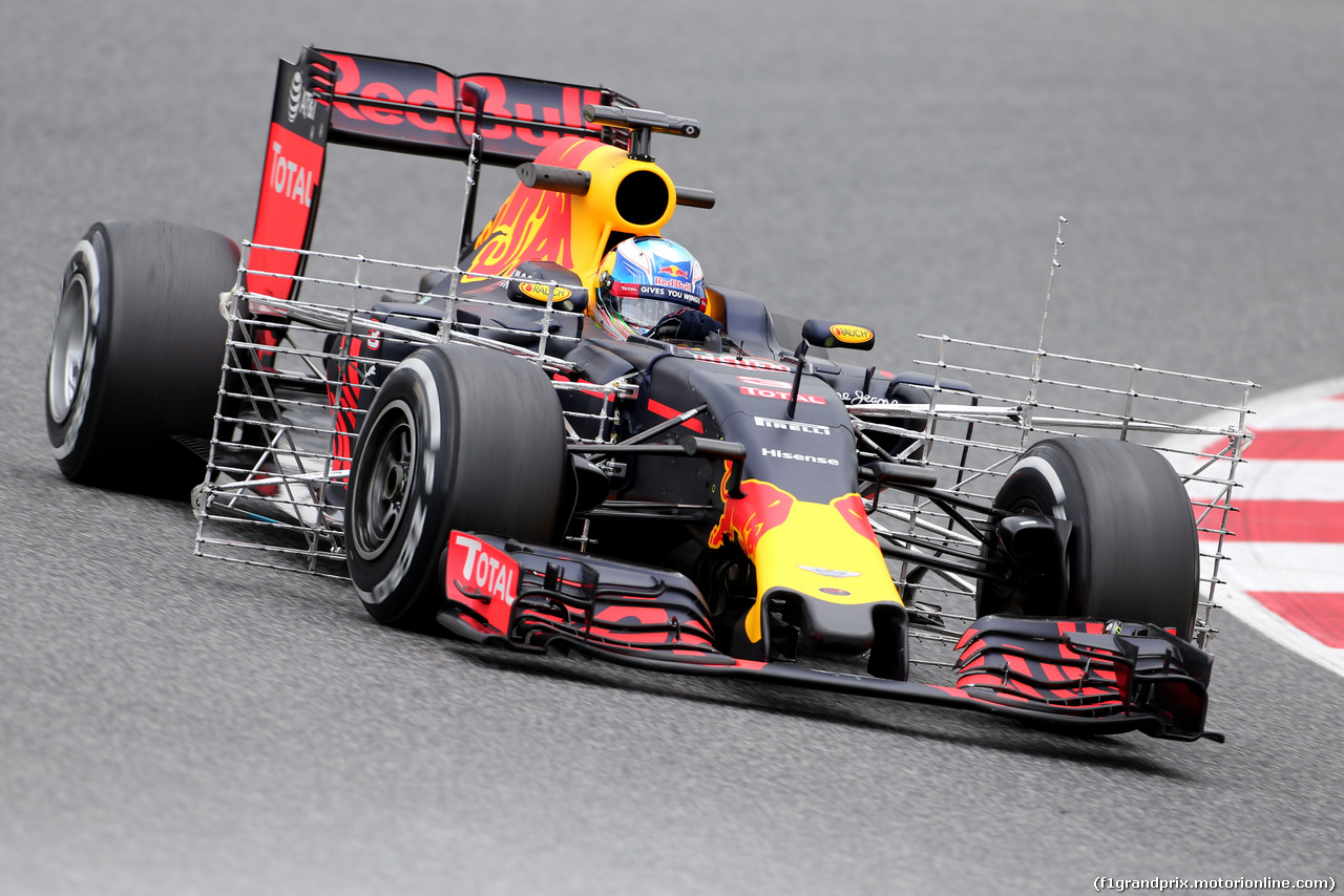 TEST F1 BARCELLONA 17 MAGGIO, Daniel Ricciardo (AUS), Red Bull Racing 
17.05.2016.