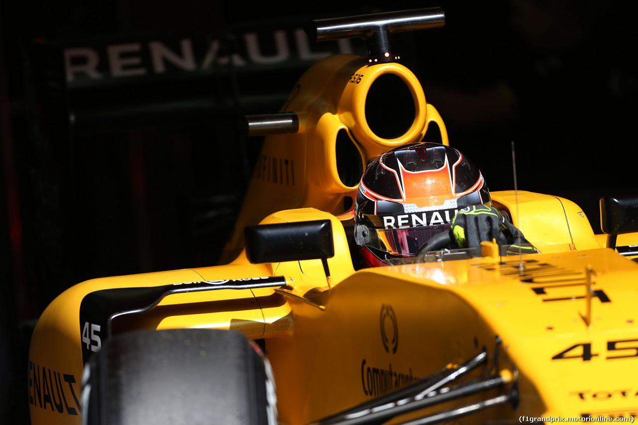 TEST F1 BARCELLONA 17 MAGGIO, Esteban Ocon (FRA), Third Driver, Renault Sport F1 Team 
17.05.2016.