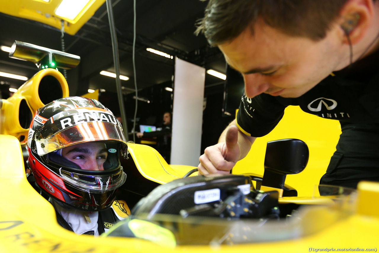 TEST F1 BARCELLONA 17 MAGGIO, Esteban Ocon (FRA), Third Driver, Renault Sport F1 Team 
17.05.2016.