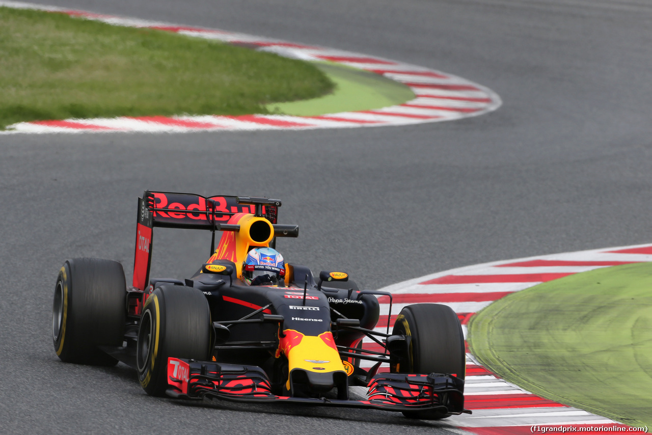TEST F1 BARCELLONA 17 MAGGIO, Daniel Ricciardo (AUS), Red Bull Racing 
17.05.2016.