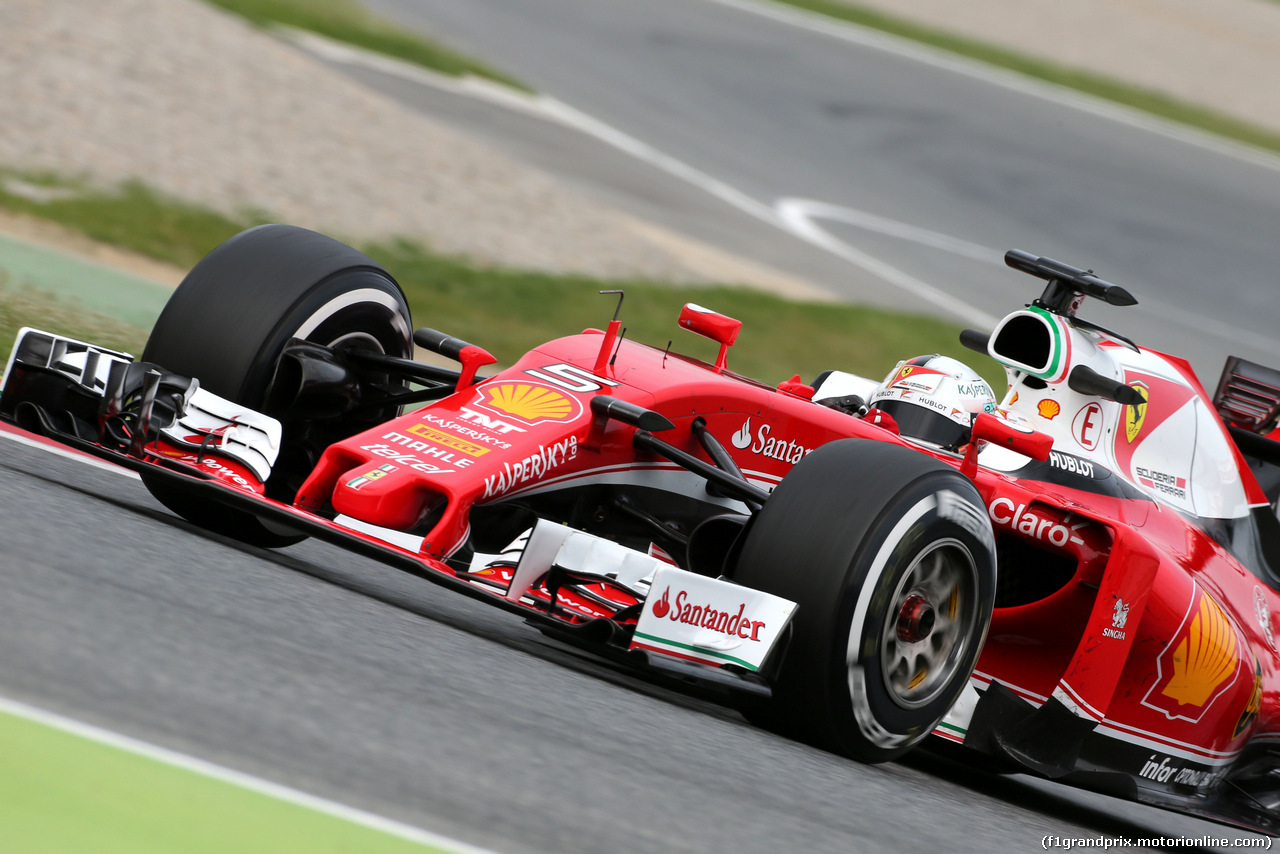 TEST F1 BARCELLONA 17 MAGGIO, Sebastian Vettel (GER), Ferrari 
17.05.2016.