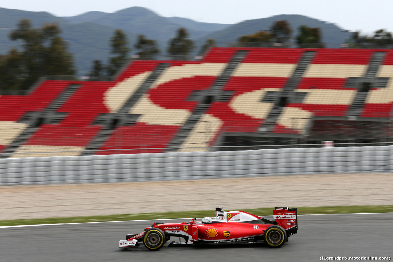 TEST F1 BARCELLONA 17 MAGGIO, Sebastian Vettel (GER), Ferrari 
17.05.2016.
