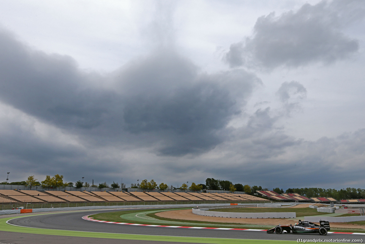 TEST F1 BARCELLONA 17 MAGGIO, Alfonso Celis (MEX), Force India 
17.05.2016.