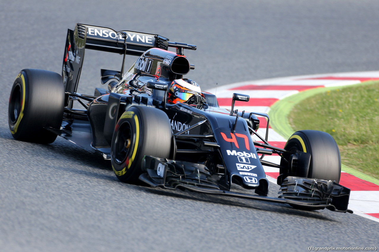 TEST F1 BARCELLONA 18 MAGGIO, Stoffel Vandoorne (BEL), third driver, McLaren F1 Team 
18.05.2016.