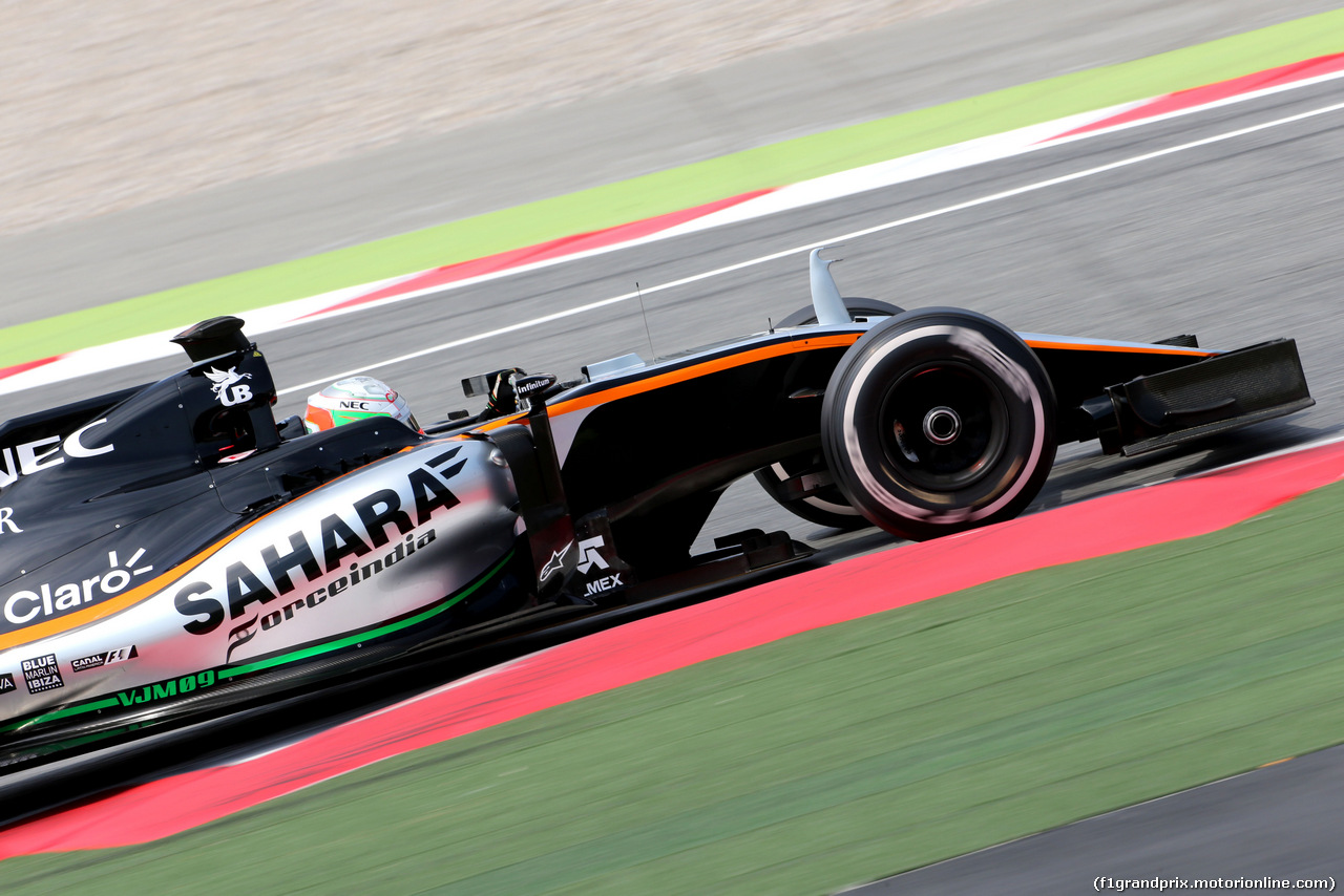 TEST F1 BARCELLONA 18 MAGGIO, Alfonso Celis (MEX), Force India 
18.05.2016.