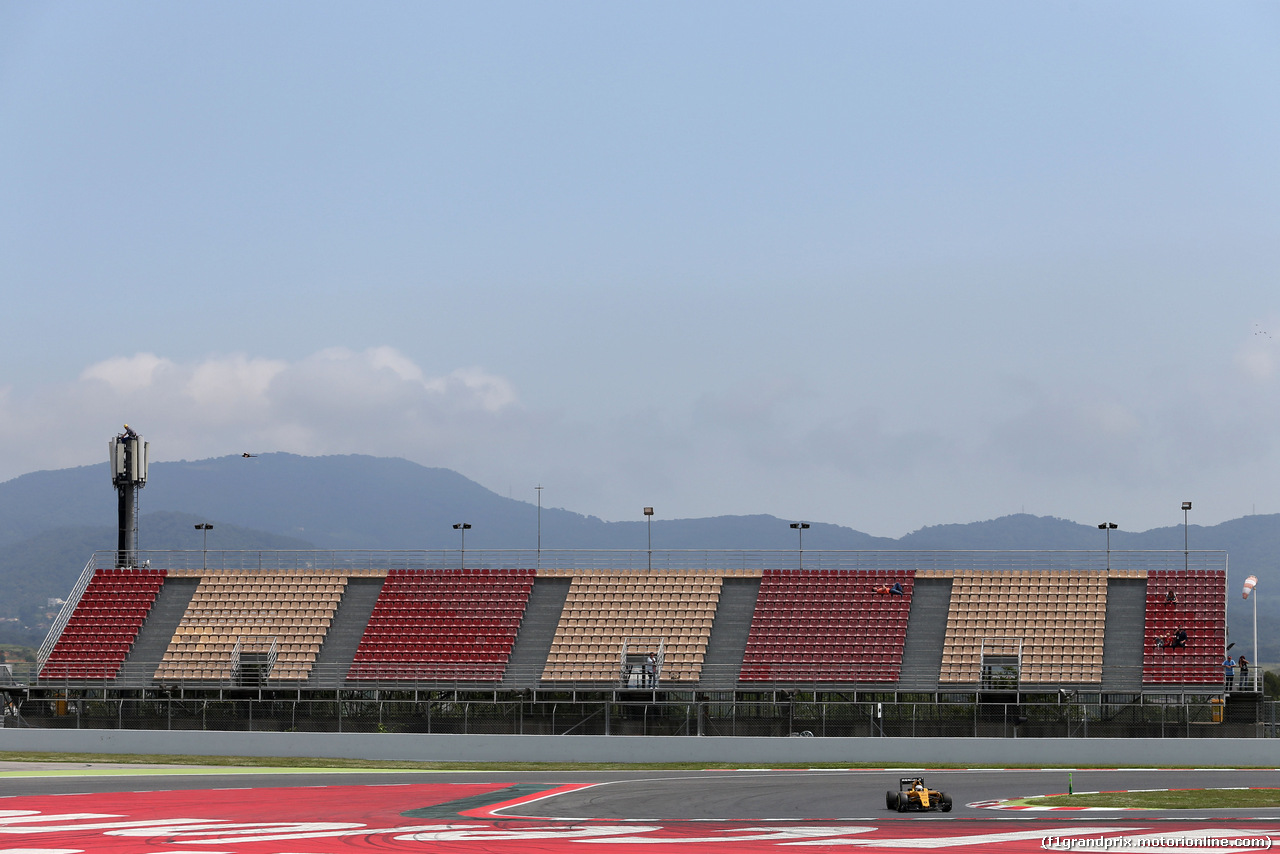 TEST F1 BARCELLONA 18 MAGGIO, Kevin Magnussen (DEN), Renault Sport F1 Team 
18.05.2016.