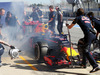 TEST F1 BARCELLONA 1 MARZO, Daniil Kvyat (RUS) Red Bull Racing RB12 with smoke at the rear wheel.
01.03.2016.