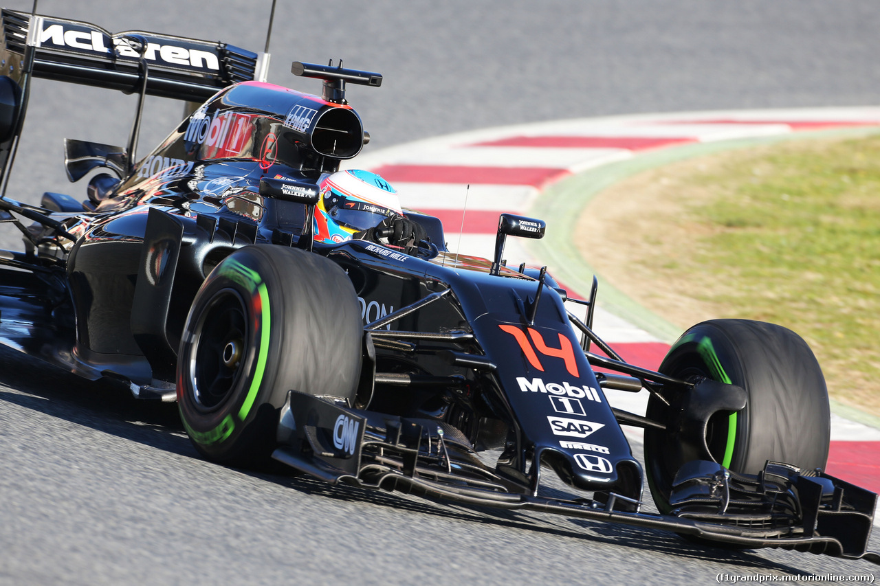 TEST F1 BARCELLONA 1 MARZO