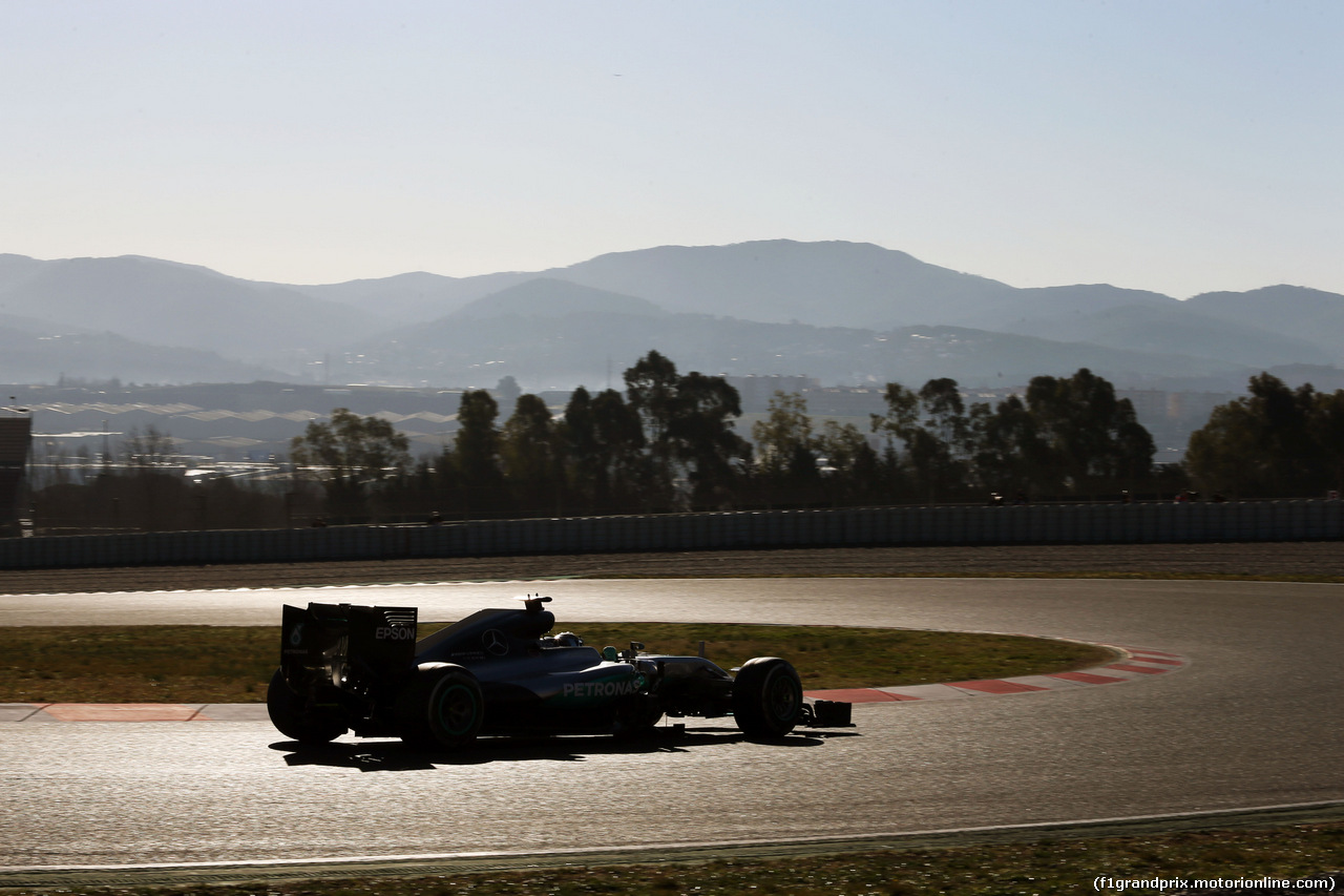 TEST F1 BARCELLONA 1 MARZO