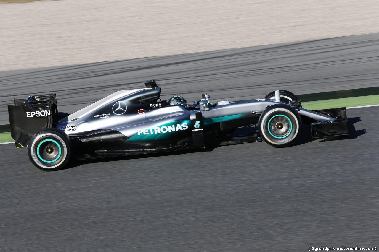 TEST F1 BARCELLONA 1 MARZO