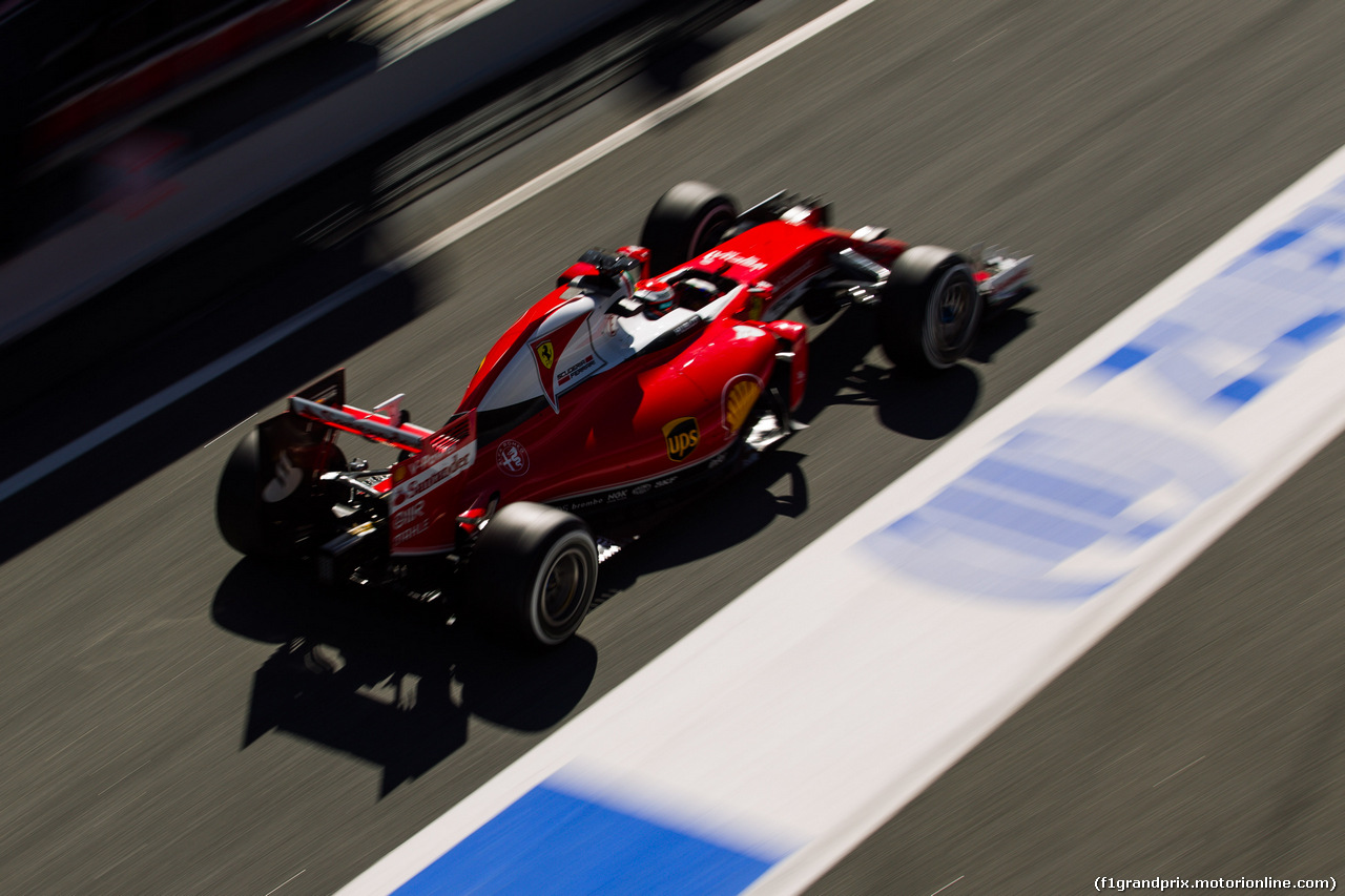 TEST F1 BARCELLONA 1 MARZO, Kimi Raikkonen (FIN) Ferrari SF16-H.
01.03.2016.