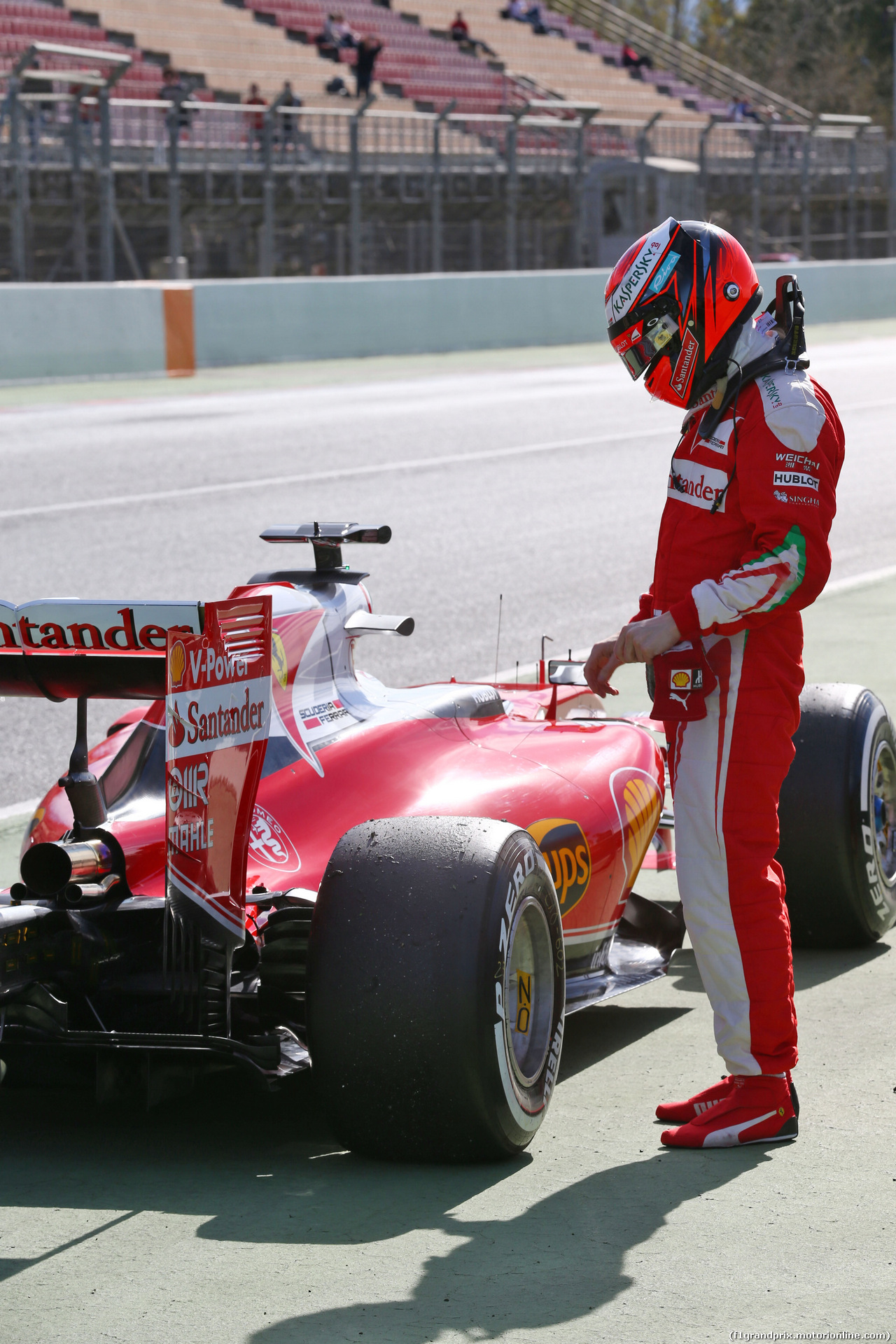 TEST F1 BARCELLONA 1 MARZO