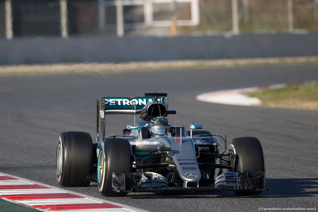 TEST F1 BARCELLONA 1 MARZO