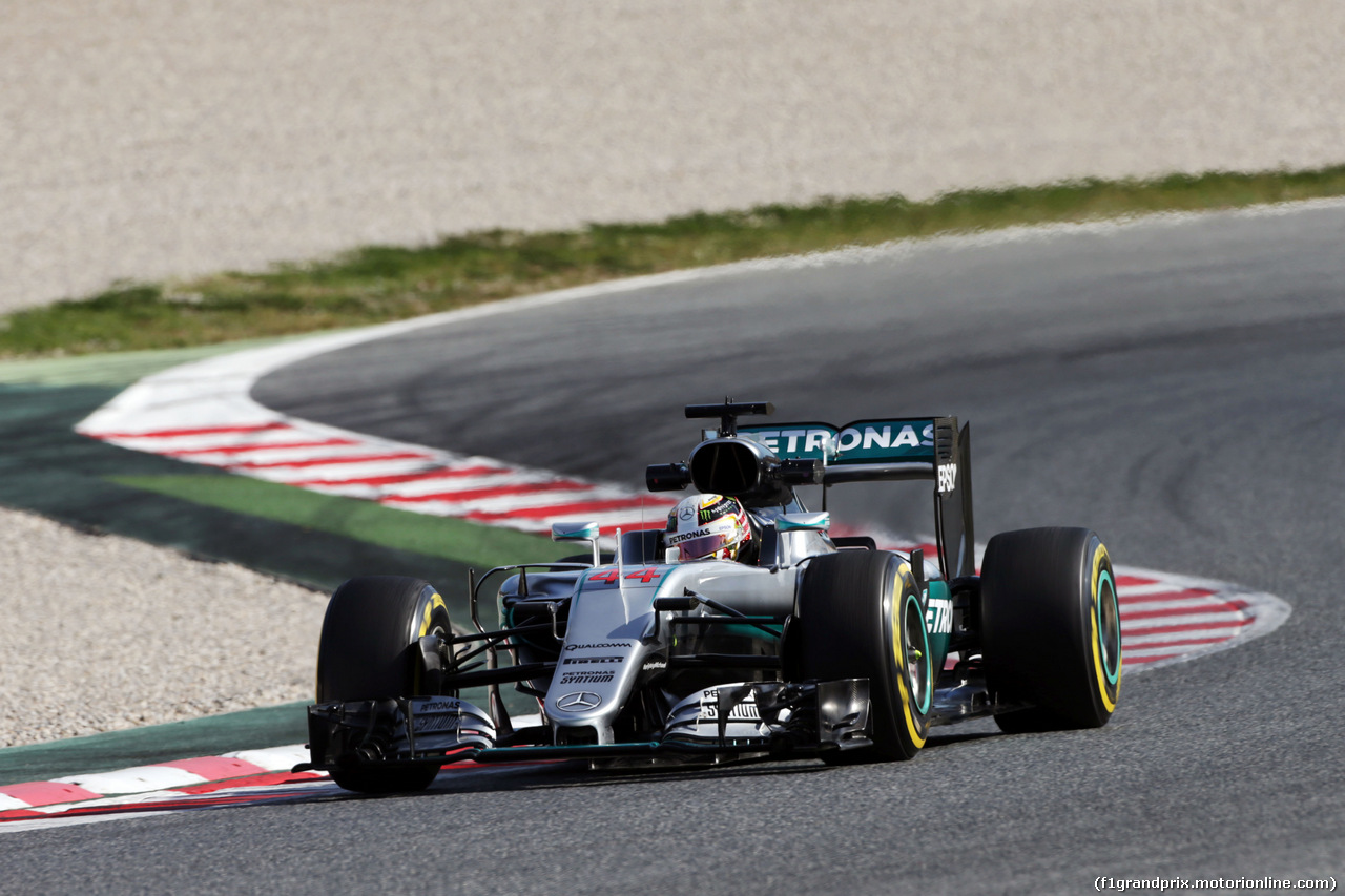 TEST F1 BARCELLONA 1 MARZO