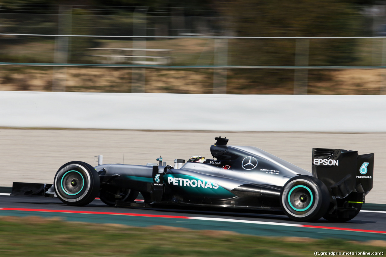 TEST F1 BARCELLONA 1 MARZO