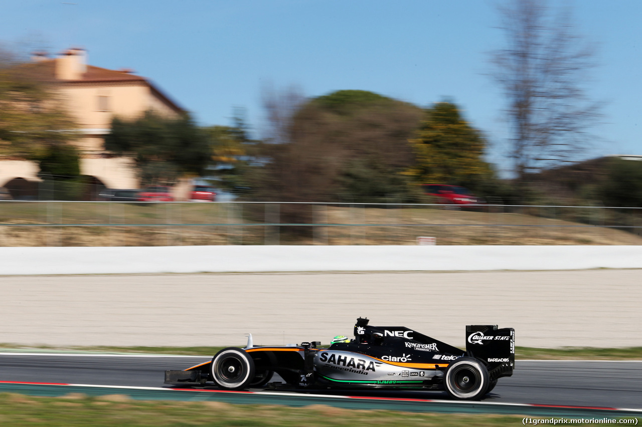 TEST F1 BARCELLONA 1 MARZO