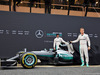 TEST F1 BARCELLONA 22 FEBBRAIO, Nico Rosberg (GER) Mercedes AMG F1 e team mate Lewis Hamilton (GBR) Mercedes AMG F1 unveil the Mercedes AMG F1 W07 Hybrid.
22.02.2016.