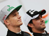 TEST F1 BARCELLONA 22 FEBBRAIO, (L to R): Nico Hulkenberg (GER) Sahara Force India F1 with team mate Sergio Perez (MEX) Sahara Force India F1.
22.02.2016.