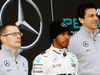 TEST F1 BARCELLONA 22 FEBBRAIO, (L to R): aco with Lewis Hamilton (GBR) Mercedes AMG F1 e Toto Wolff (GER) Mercedes AMG F1 Shareholder e Executive Director.
22.02.2016.