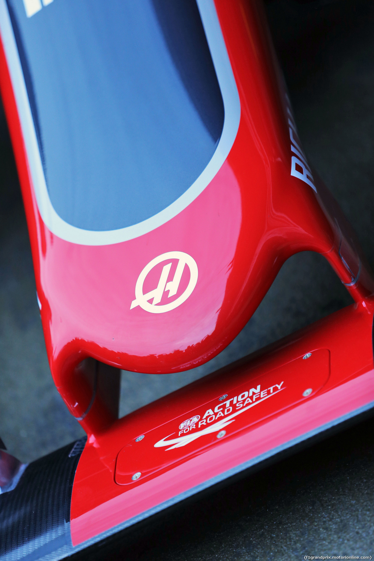 TEST F1 BARCELLONA 22 FEBBRAIO, Haas VF-16 nosecone detail.
22.02.2016.