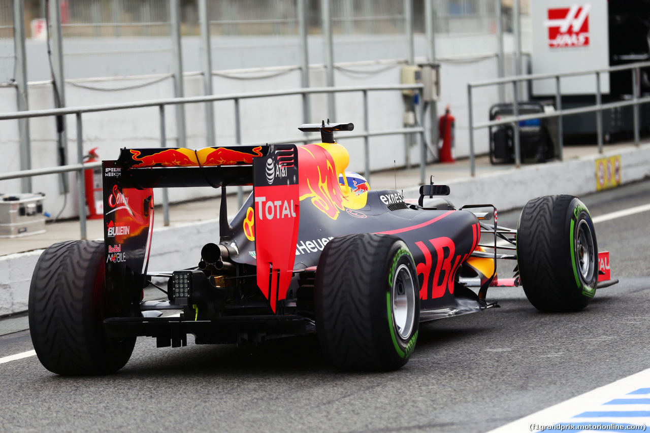 TEST F1 BARCELLONA 22 FEBBRAIO, Daniel Ricciardo (AUS) Red Bull Racing RB11.
22.02.2016.